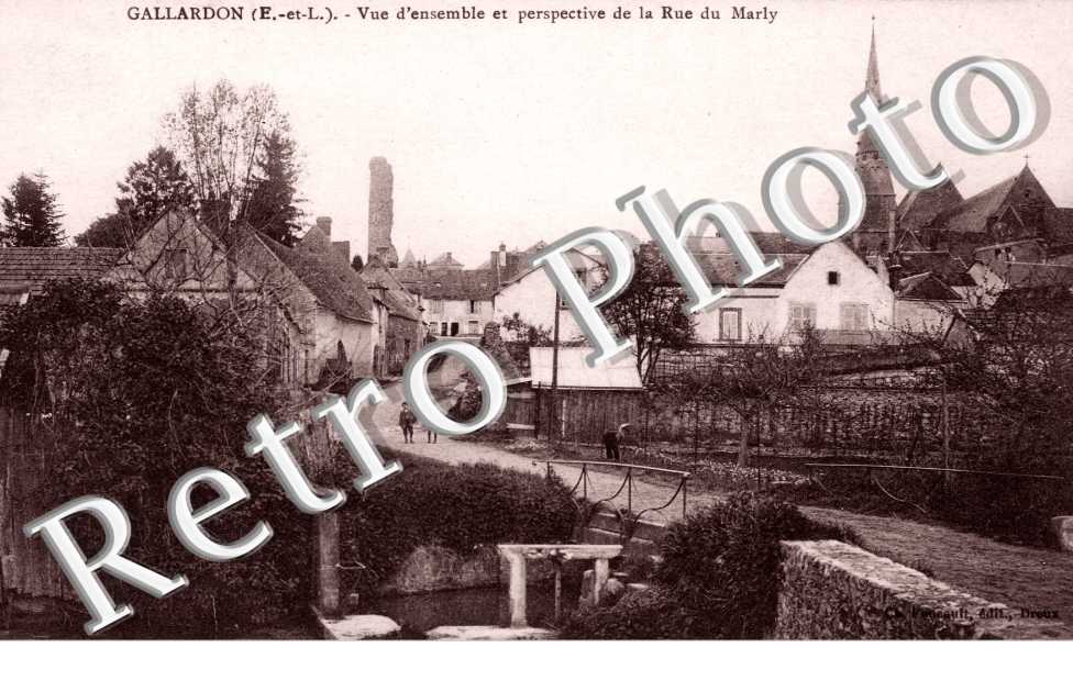 Vue et Perspective de la Rue du Marly