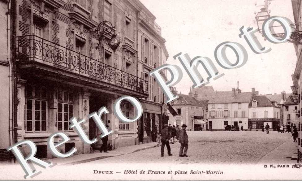 Hotel de France et Place Saint Martin