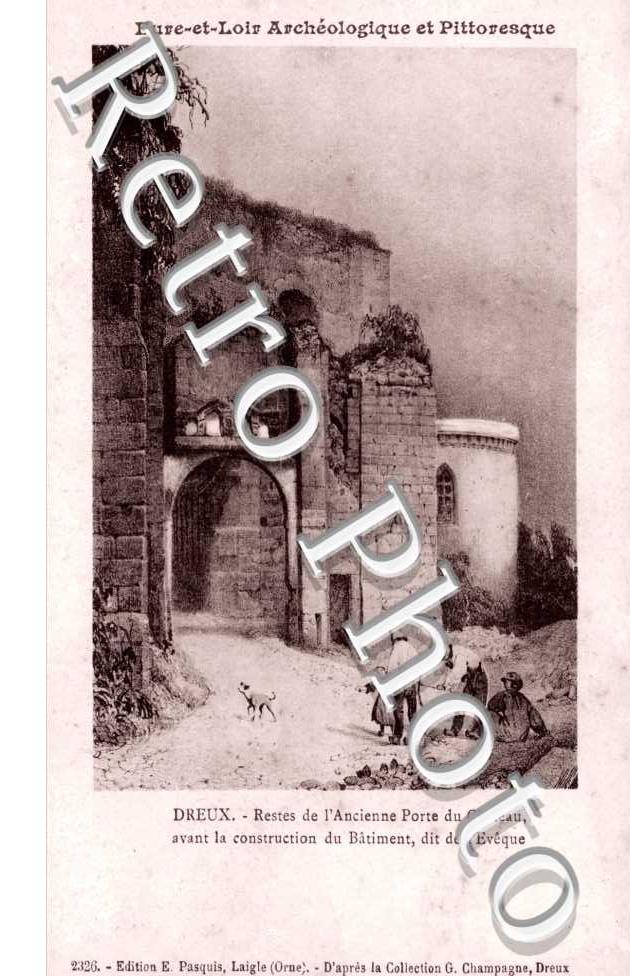 Restes de l&#039;ancienne Porte du Chateau