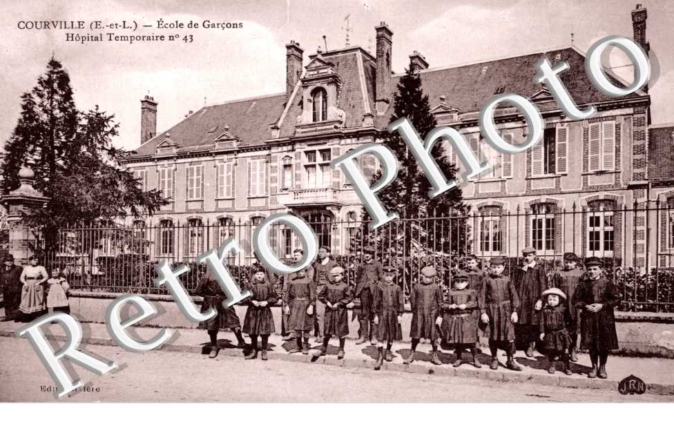 Ecole de garcons  - hopital temporaire n°43