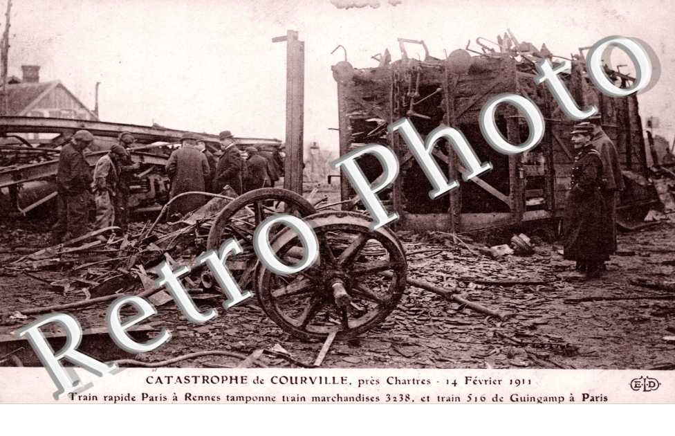 Catastrophe du train le 14 fevrier 1911