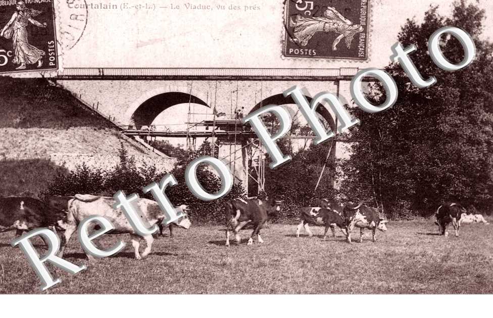 le viaduc, vu des pres