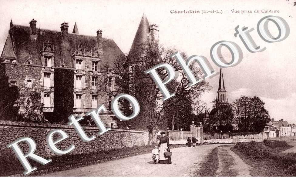 Vue prise du Calvaire
