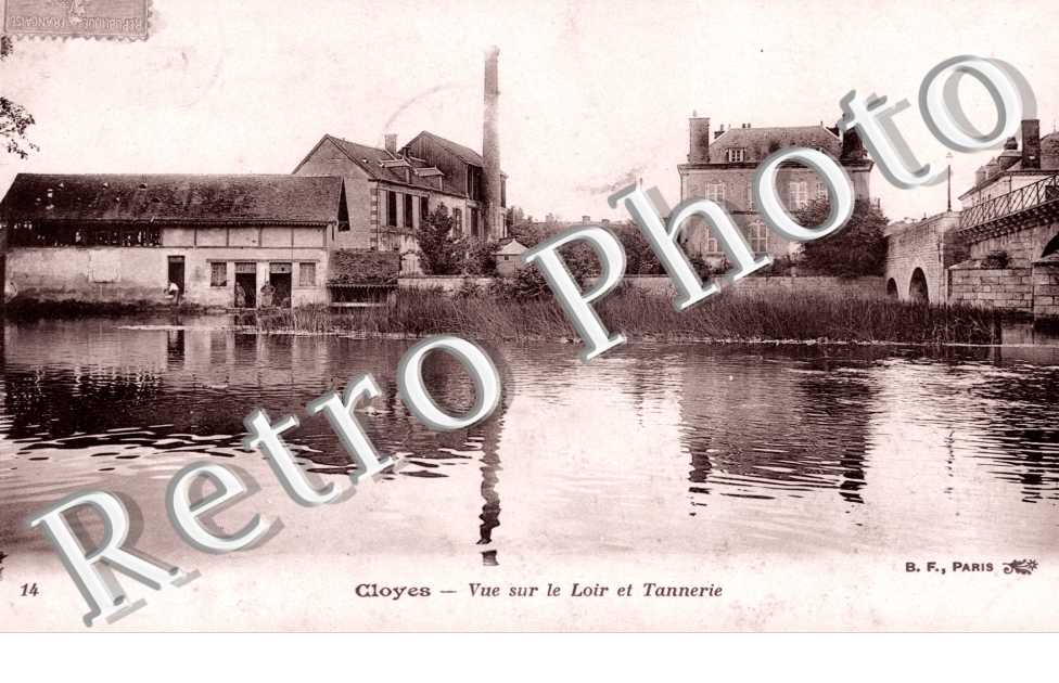 Vue sur le Loir et Tannerie