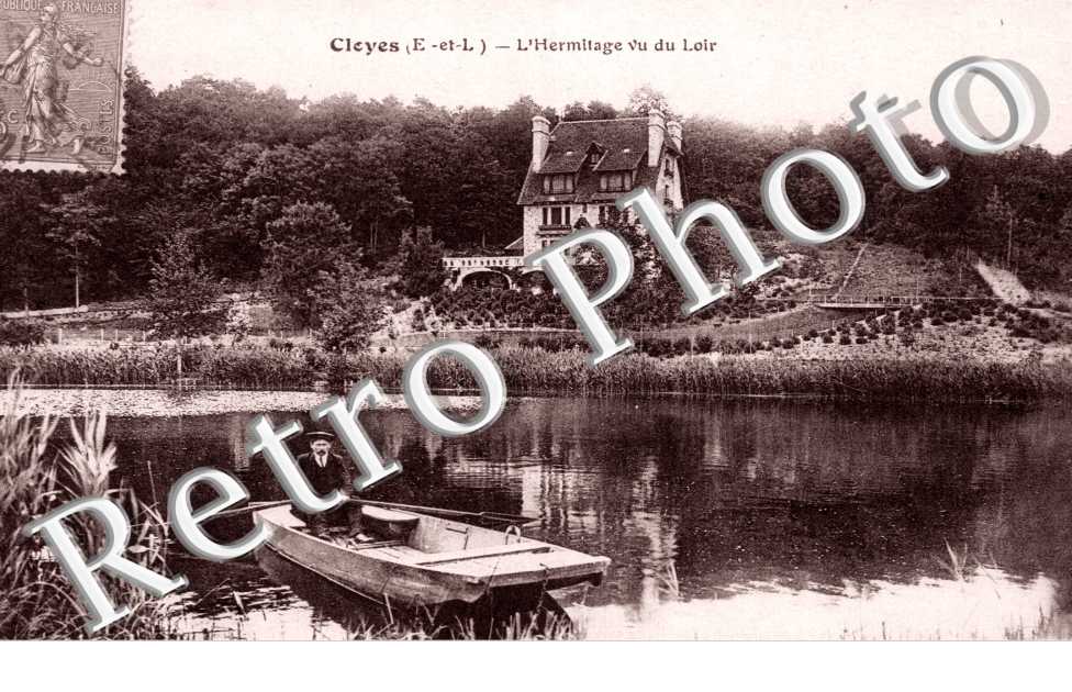 l'Hermitage vu du Loir