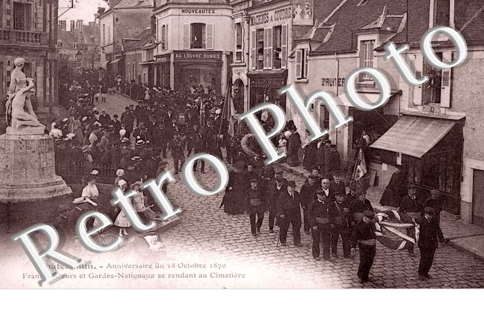 Anniversaire du 18 oct 1870 - Francs-tireurs et gardes nationaux
