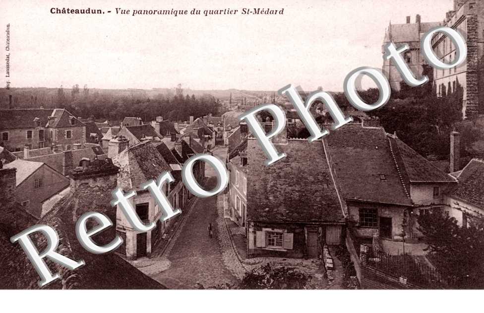 Vue panoramique du Quartier St Medard
