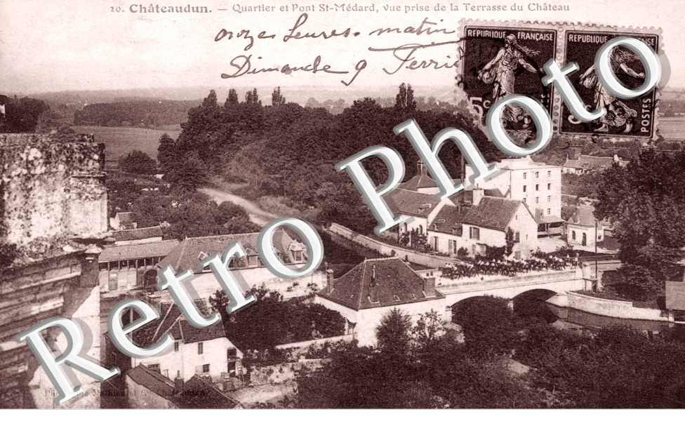 Quartier et Pont St Medard