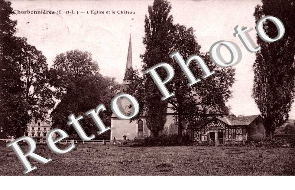 l&#039;eglise et le chateau
