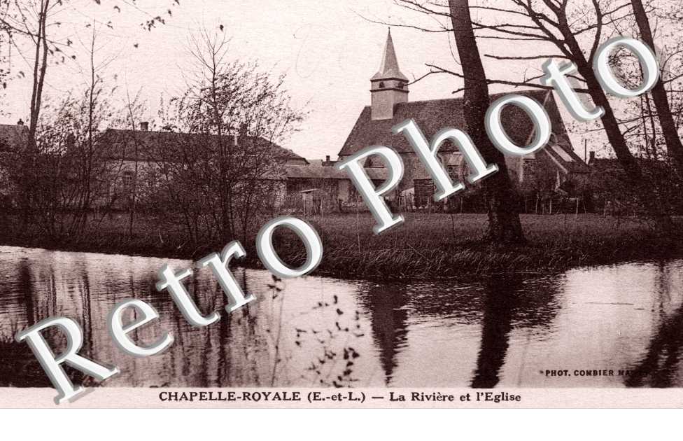 L&#039;eglise et la riviere