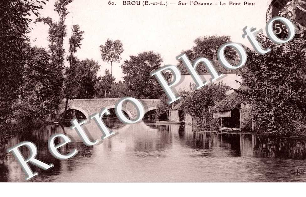 Sur l&#039;Ozanne - le Pont Piau