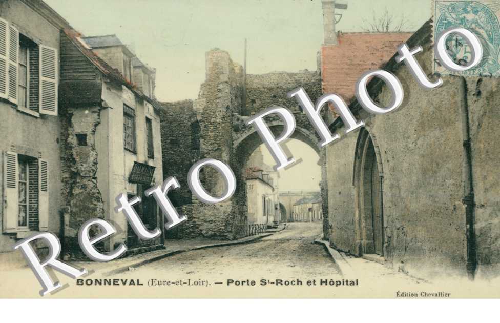 Porte Saint-Roch et hopital