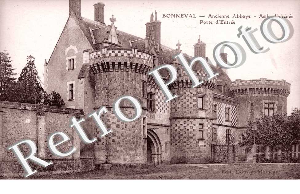 Ancienne Abbaye, Asile d&#039;Alienes, Porte d&#039;entree
