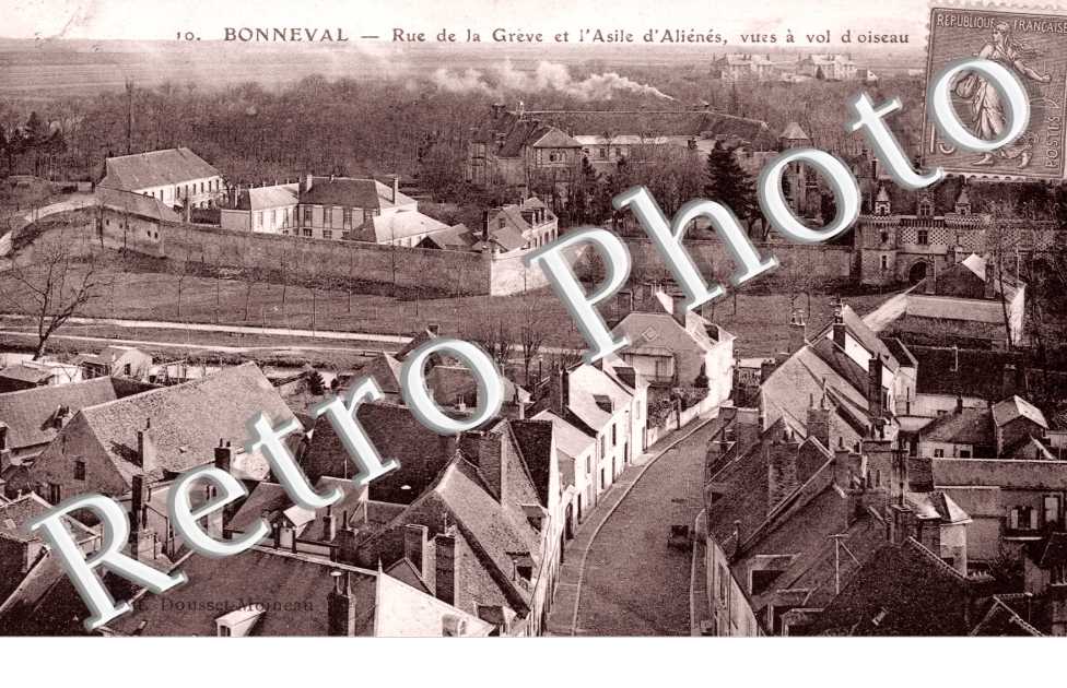 Rue de la Greve et l&#039;Asile d&#039;Alienes