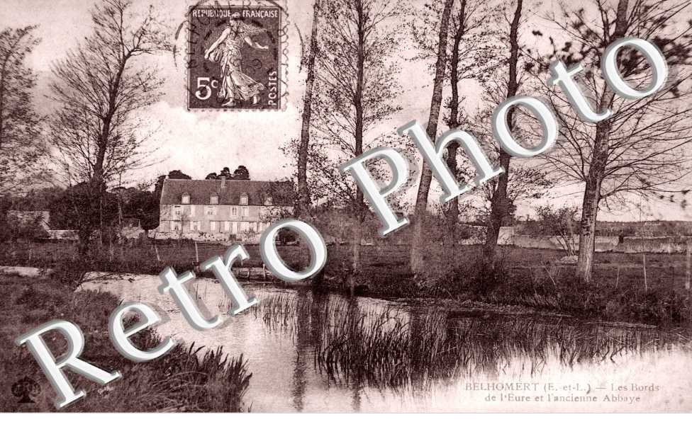 Bords de l&#039;Eure et ancienne abbaye