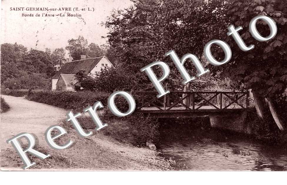 Saint-Germain sur Avre - Bords de l&#039;Avre - le moulin