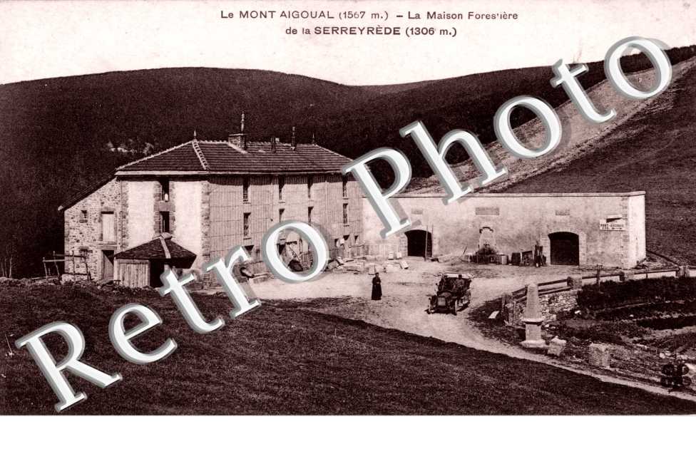 le mont aigoual - la maison forestiere de la serreyrede