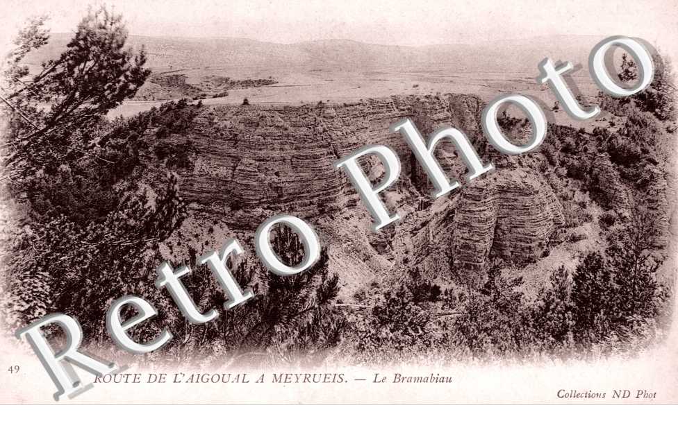 Route de l'Aigoual a Meyrueis - le Barmabiau