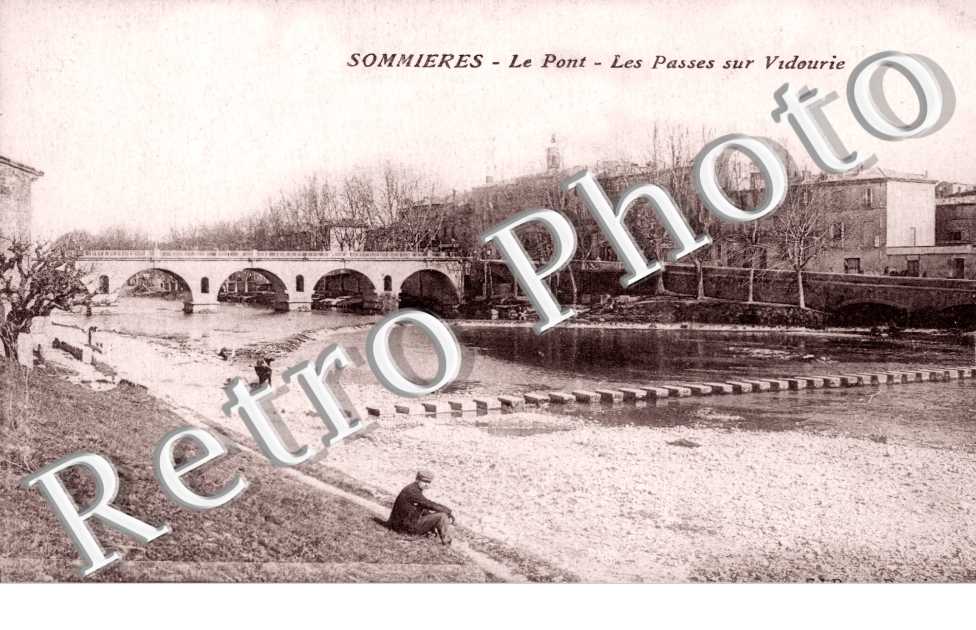 Le pont - les Passes sur Vidourie