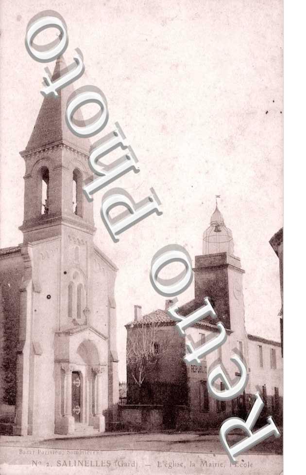 Eglise - mairie - ecole