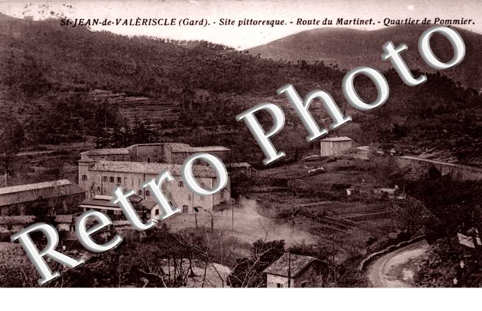 Route du Martinet - quartier de Pommier