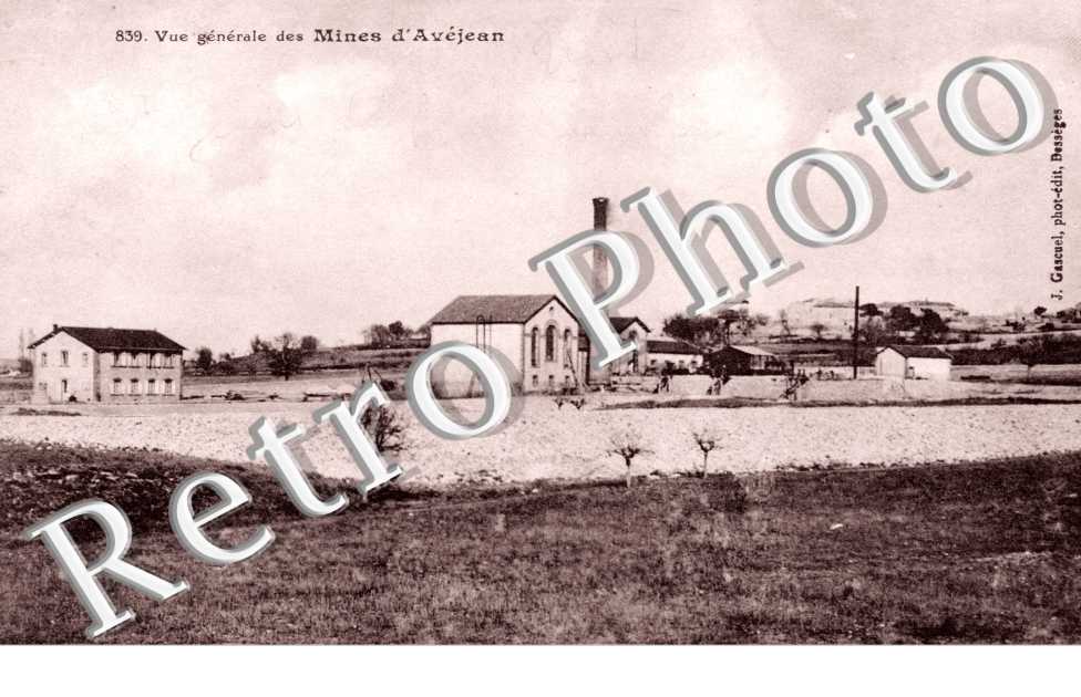 Vue generale des mines d&#039;Avejean
