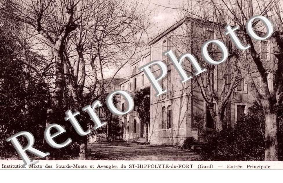 Entree principale - institution des sourds-muets et aveugles