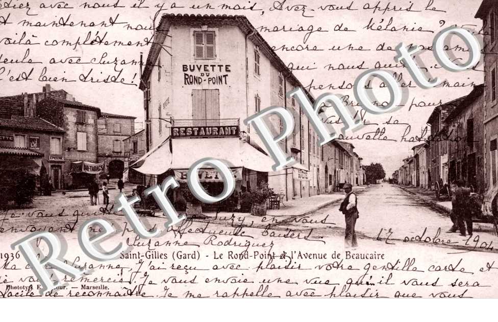 Rond Point et avenue de Beaucaire