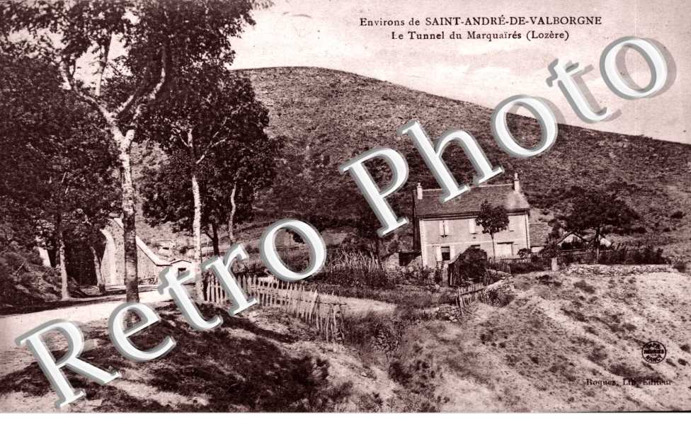 Le tunnel du Marquaires (Lozere)