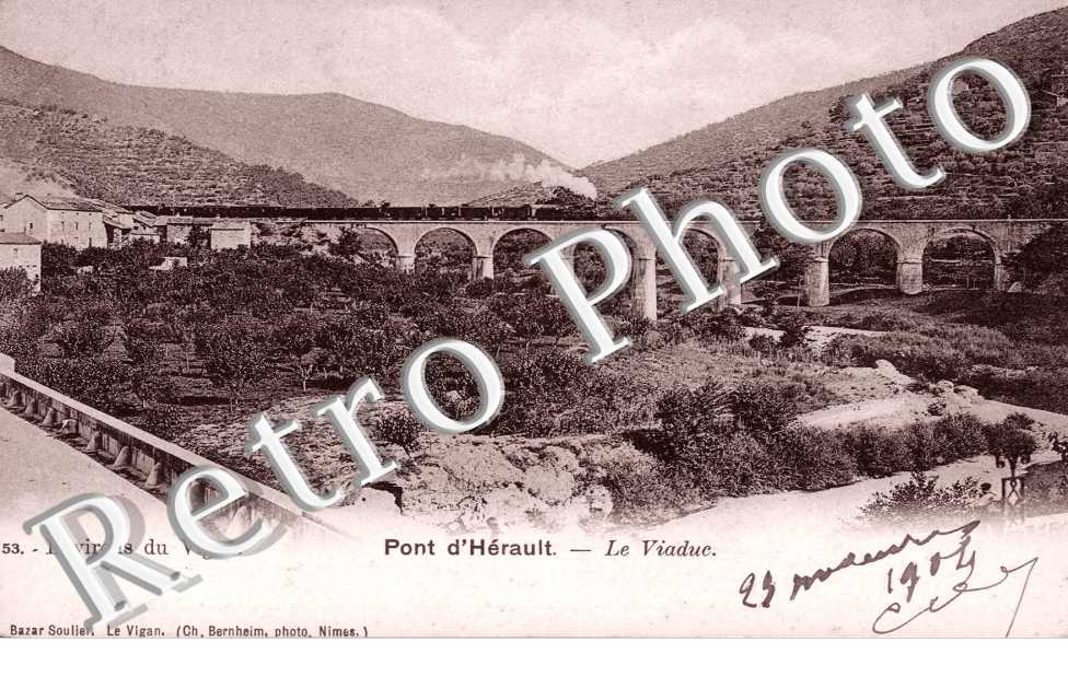Pont d&#039;Hérault. Le viaduc