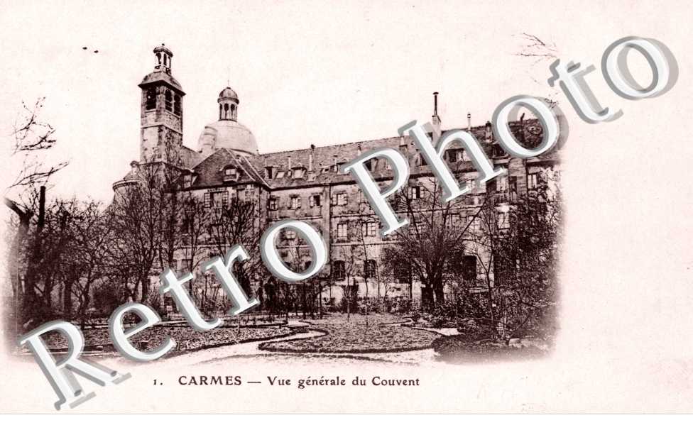 vue generale du couvent - CARMES
