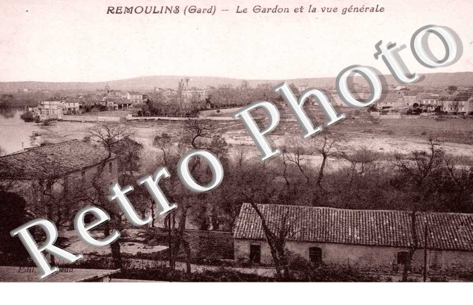 Le Gardon et vue generale