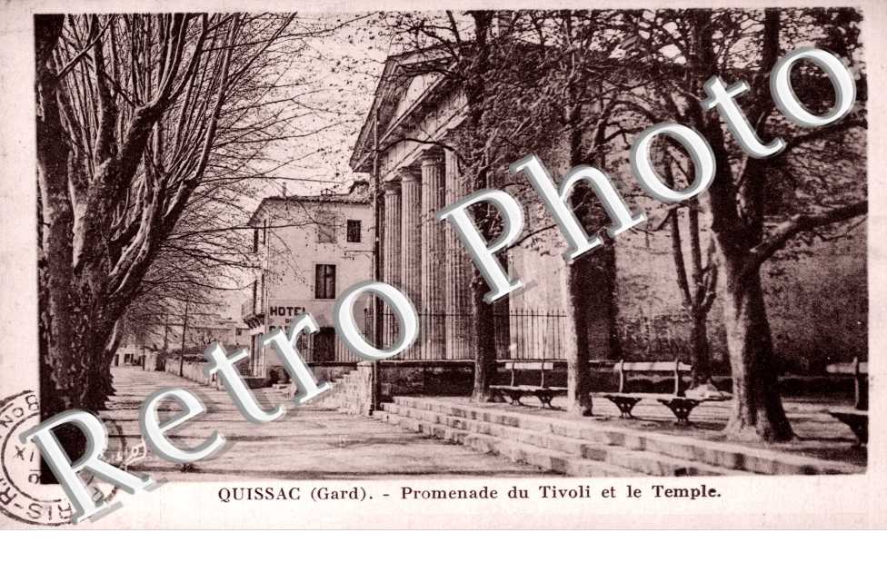 promenade du Tivoli et le temple