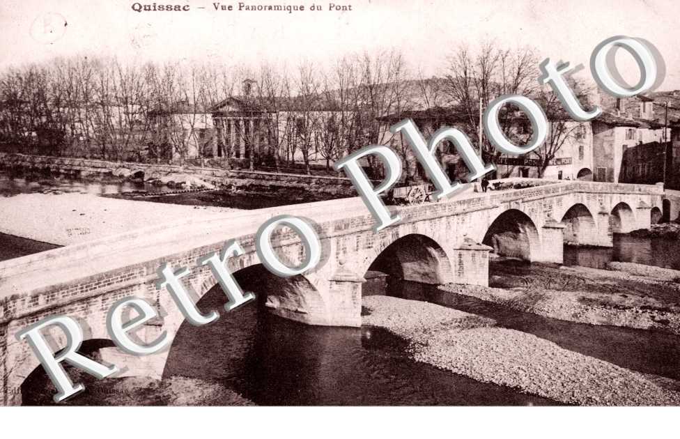 Vue panoramique du pont