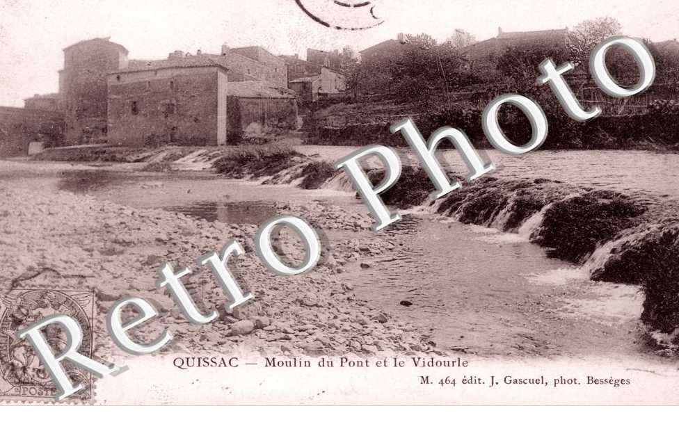 Moulin du Pont et le Vidourle
