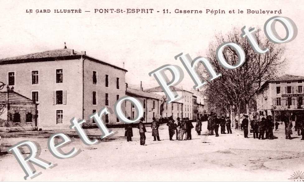 Caserne Pepin et le Boulevard
