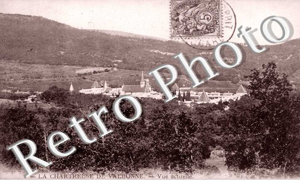 Vue actuelle - la chartreuse de Valbonne