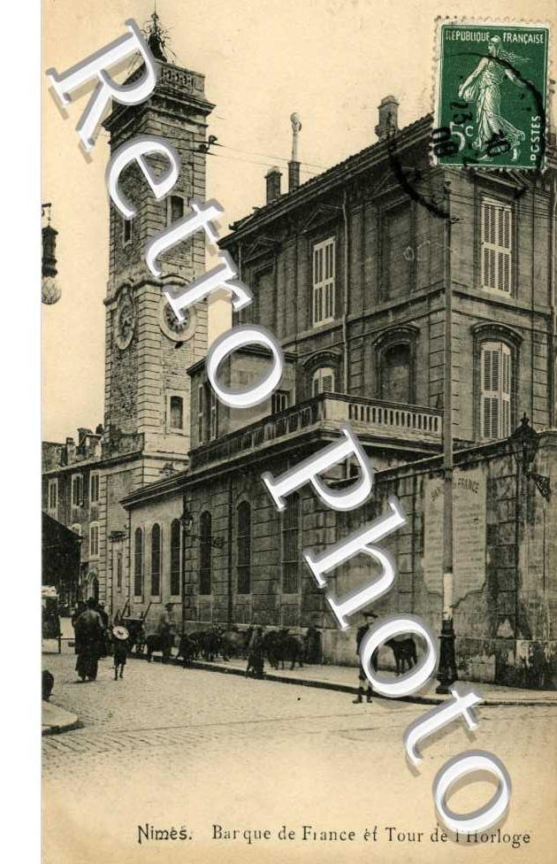 Banque de France et tour de l'horloge