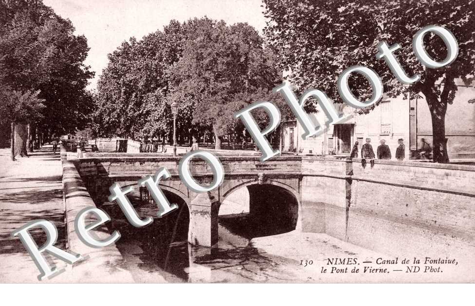 CAnal de la fontaine, le pont de Vierne