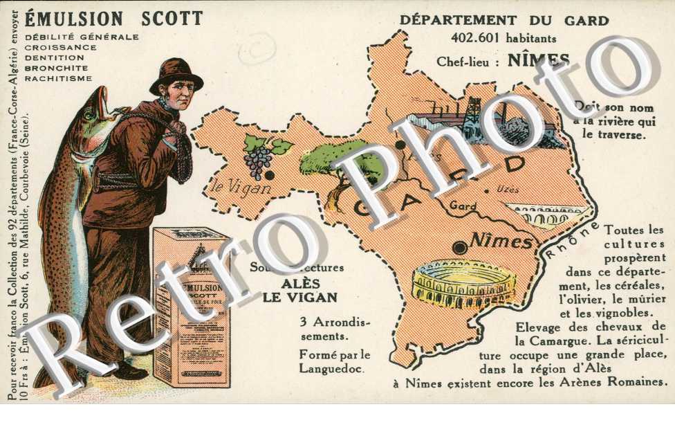 CARTE GEOGRAPHIQUE COULEUR