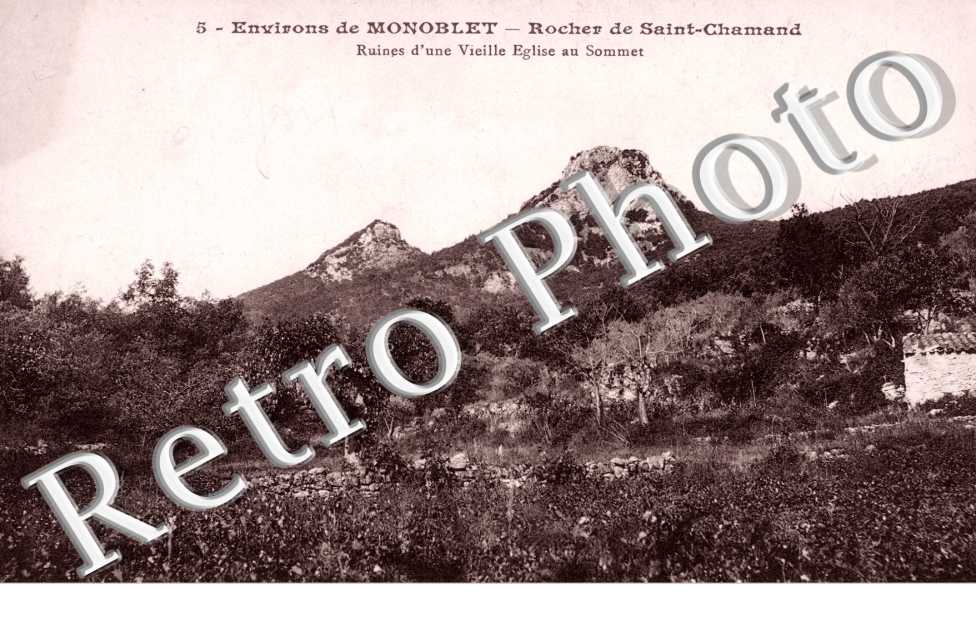rocher de Saint-Chamand