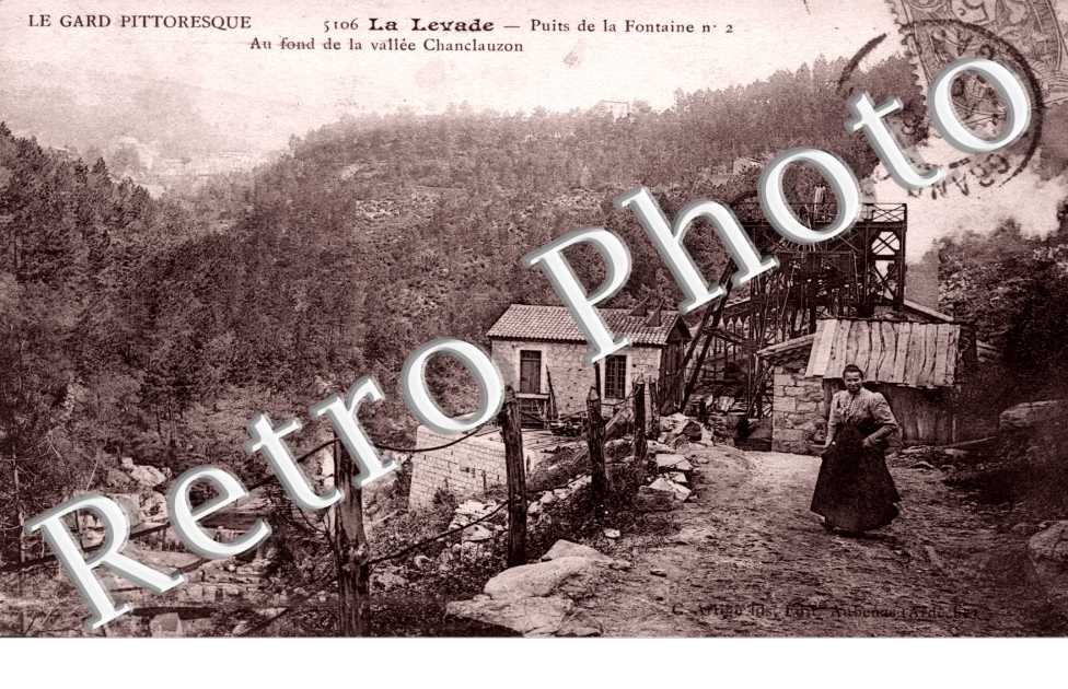 LA LEVADE - puits de la Fontaine Au fon de la vallee Chanclauzon