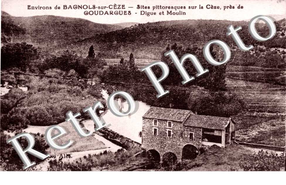 Digue et moulin