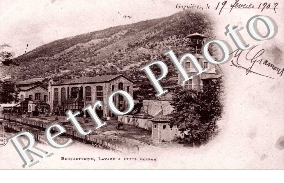Briquetterie, lavage & puits Parran