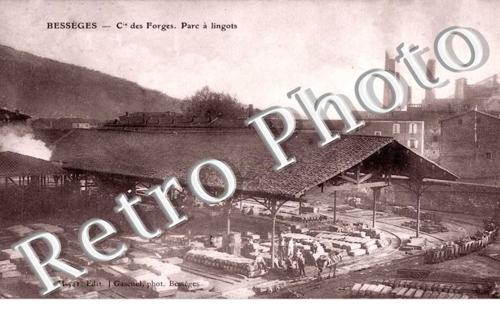 Cie des Forges - parc a lingots