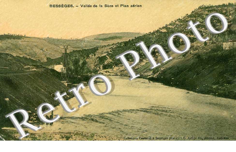 Vallee de la Seze et plan aerien