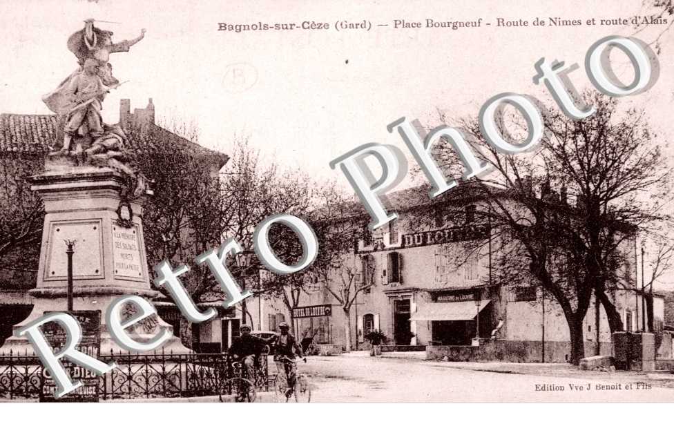 Place Bourgeuf - Route de Nimes et route d&#039;Alais