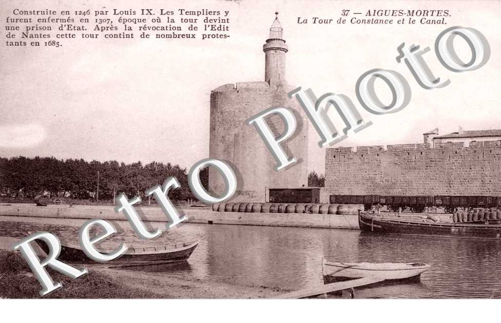 tour de Constance et le canal