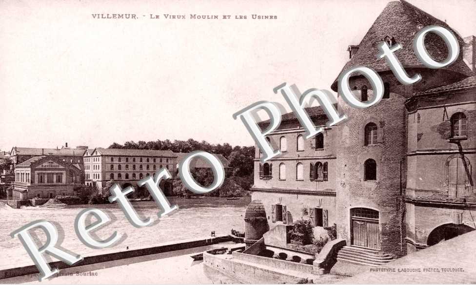Vieux moulin et les usines