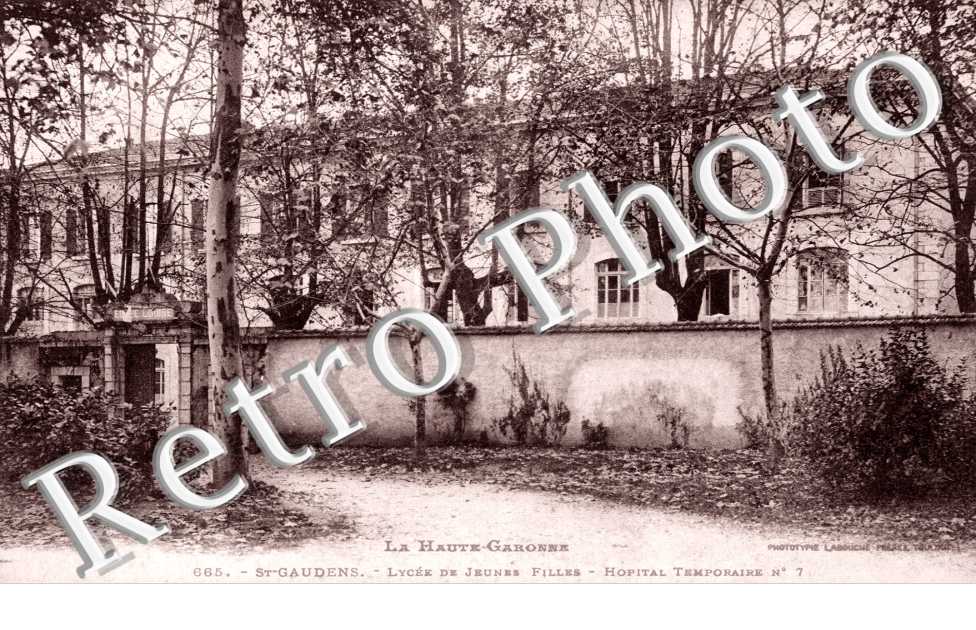 Lycee de jeunes filles - hopital temporaire